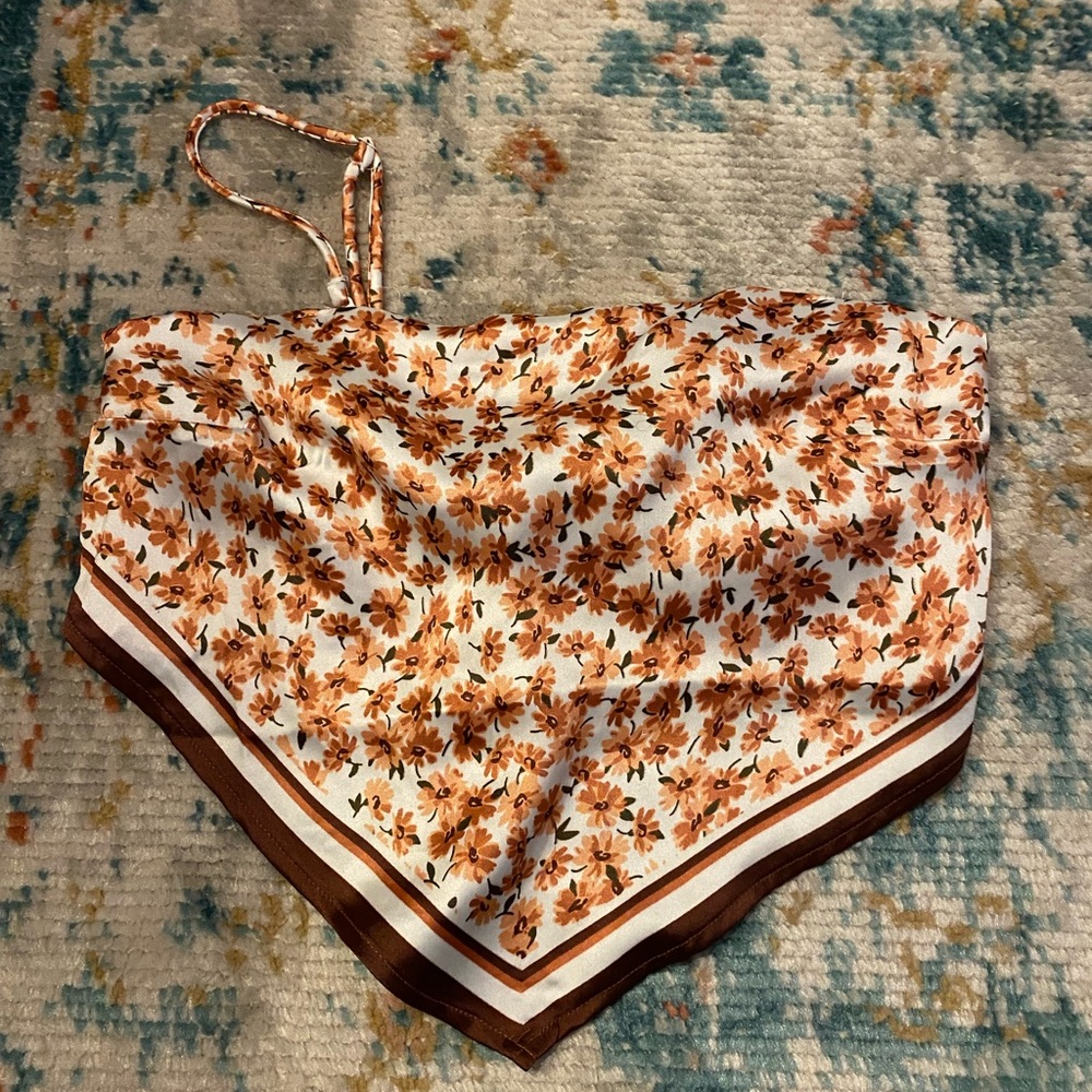 Bandana crop top